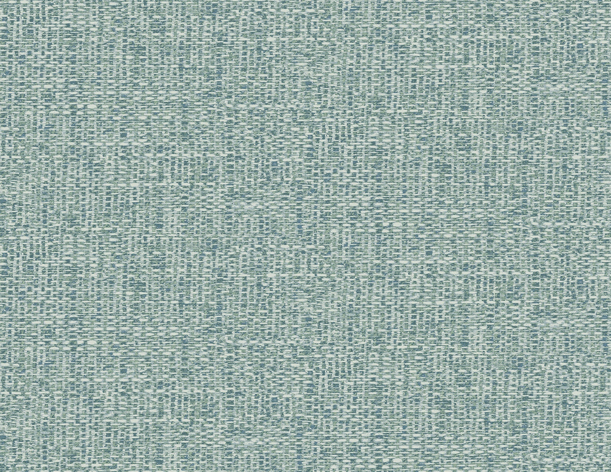 A-Street Prints 2988-70904 Snuggle Teal Woven Texture Wallpaper