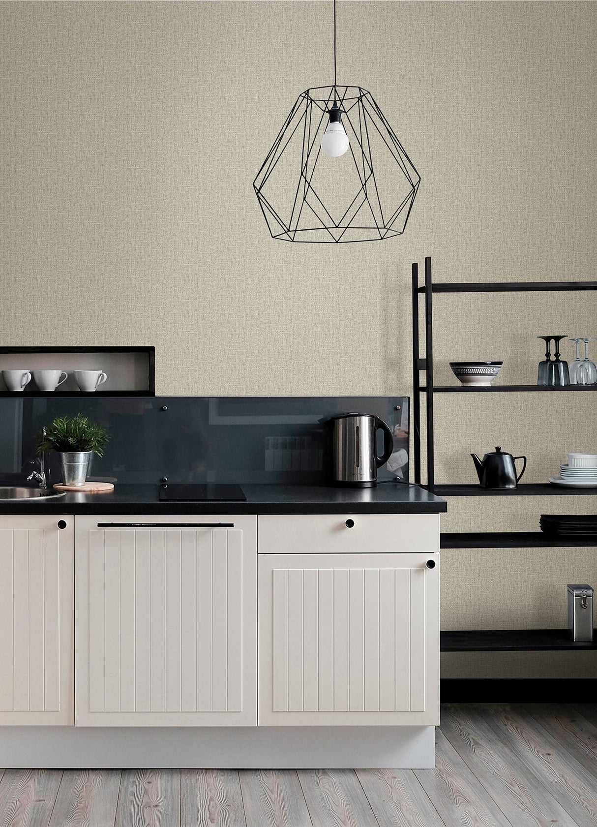 A-Street Prints 2988-70913 Snuggle Neutral Woven Texture Wallpaper