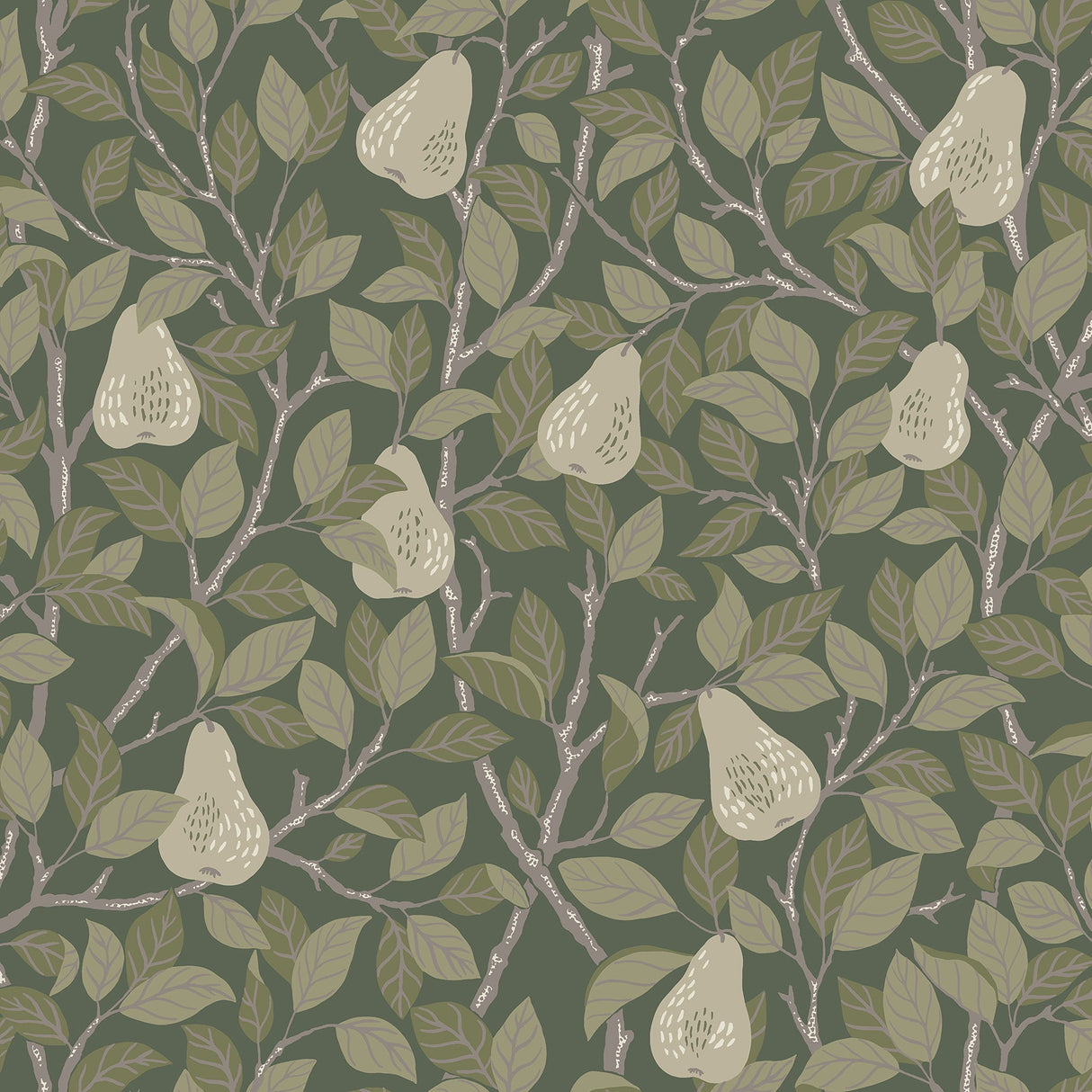 A-Street Prints 2999-13105 Pirum Green Pear Wallpaper