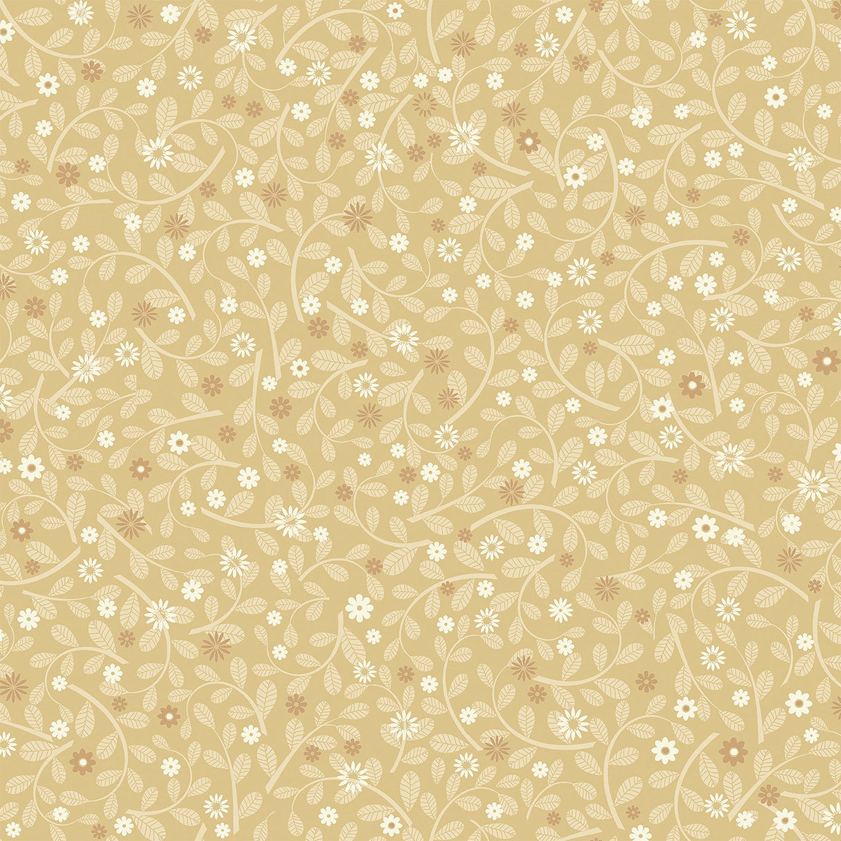 A-Street Prints 2999-24129 Hummelvik Yellow Daisy Trail Wallpaper