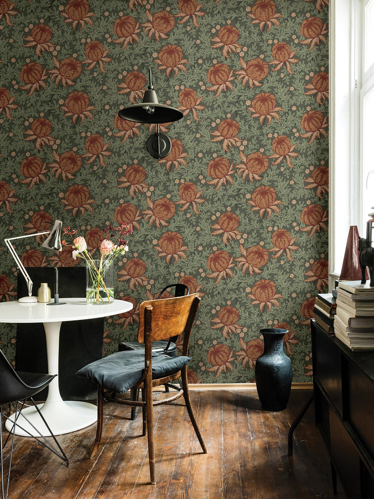 A-Street Prints 2999-39028 Arthur Green Thistle Wallpaper