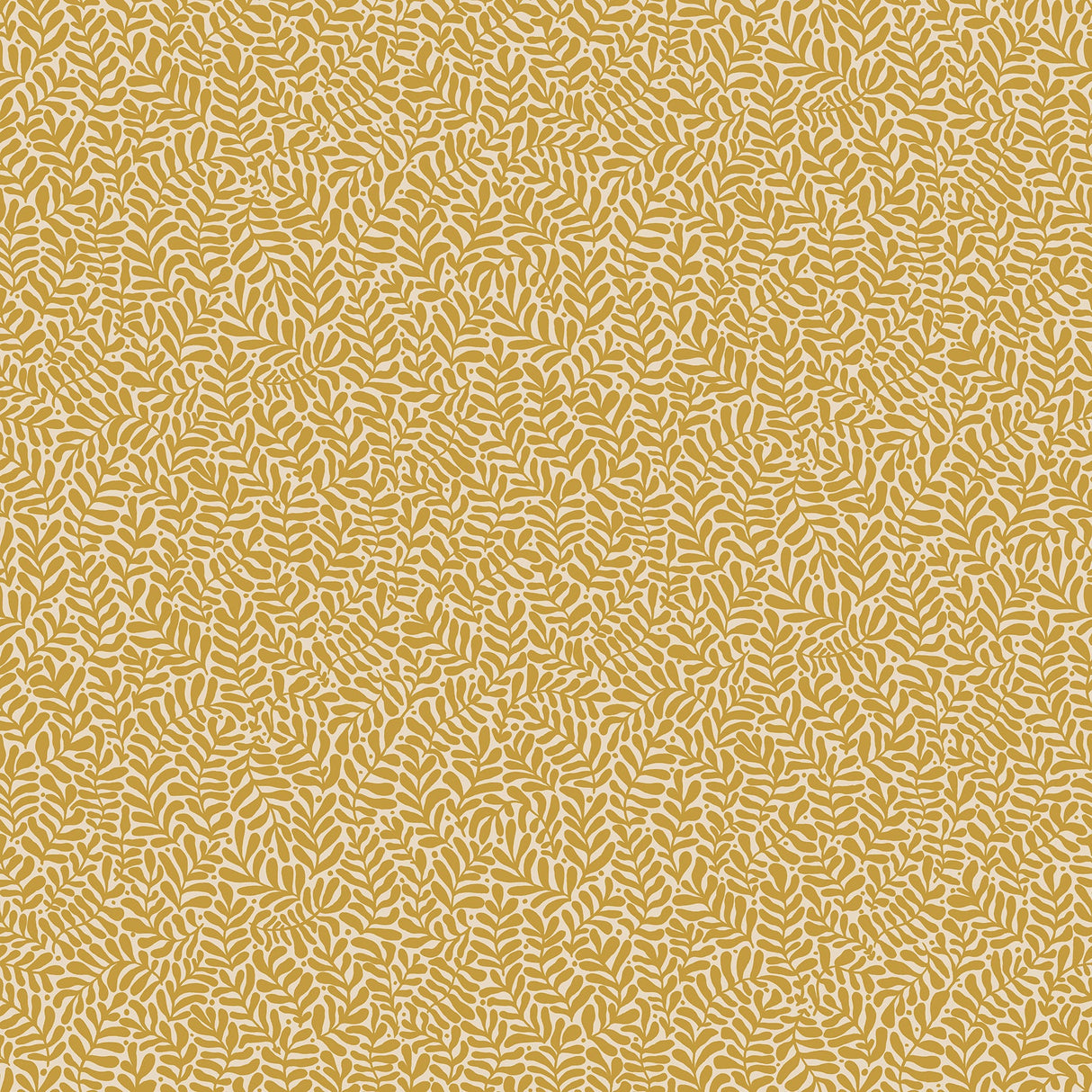 A-Street Prints 2999-55003 Anna Mustard Fern Trail Wallpaper