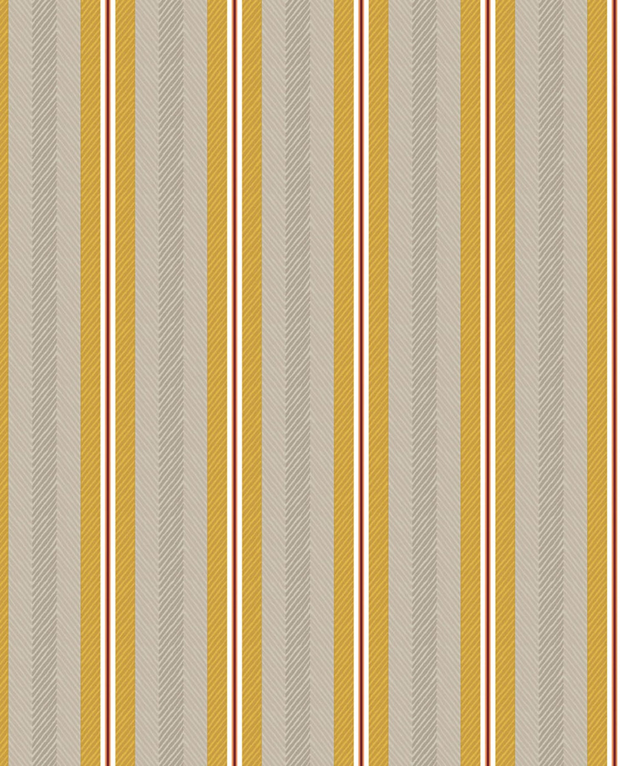 Eijffinger 300133 Cato Mustard Blurred Lines Wallpaper