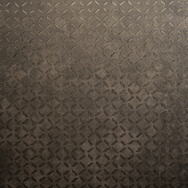 Galerie GH30050-23 Bronze Brown Industrial Grid - Eade's Wallpaper
