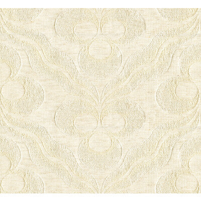 KRAVET COUTURE 30175.1.0 TOPKAPI SPOT BLANC Fabric - Eade's Wallpaper