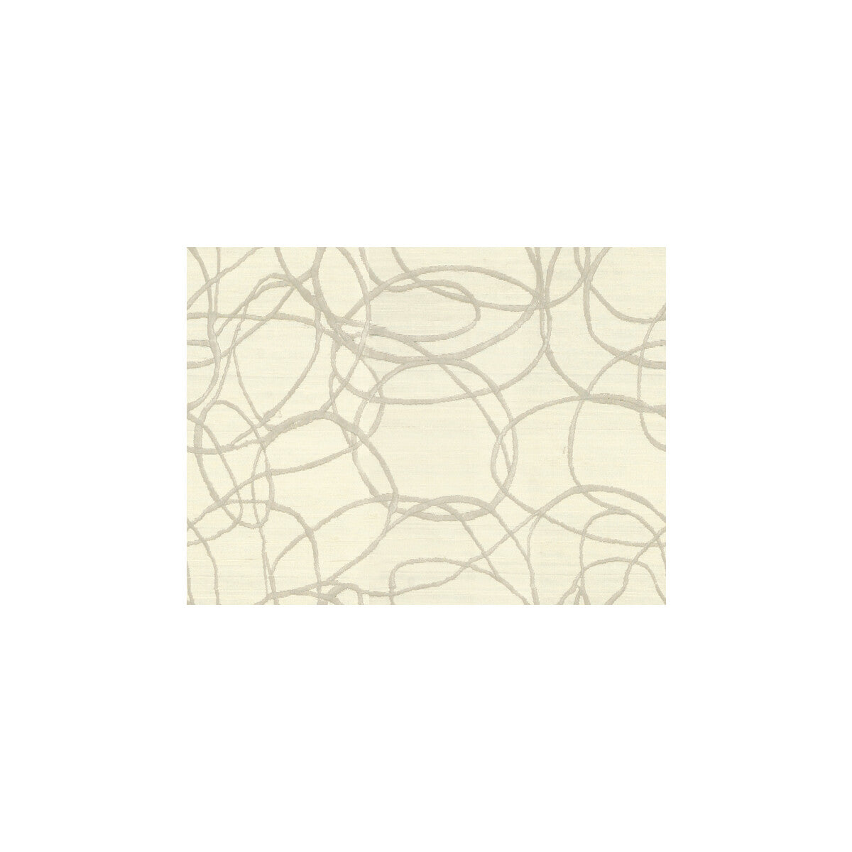 KRAVET COUTURE 30275.11.0 SCRAMBLE SILK PLATINUM Fabric - Eade's Wallpaper