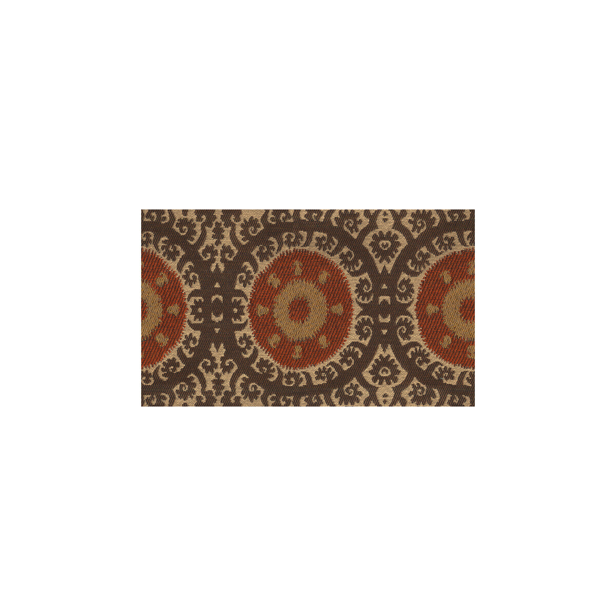 KRAVET CONTRACT 30473.624.0 SUZI SEPIA Fabric - Eade's Wallpaper