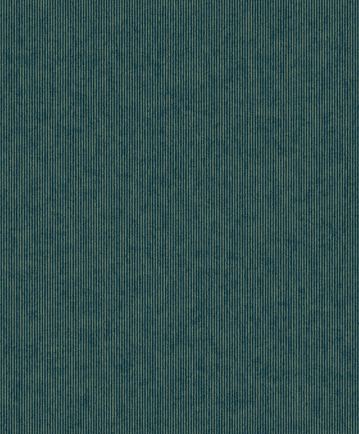 Eijffinger 307321 Leonardo Teal Flock Stripe Wallpaper