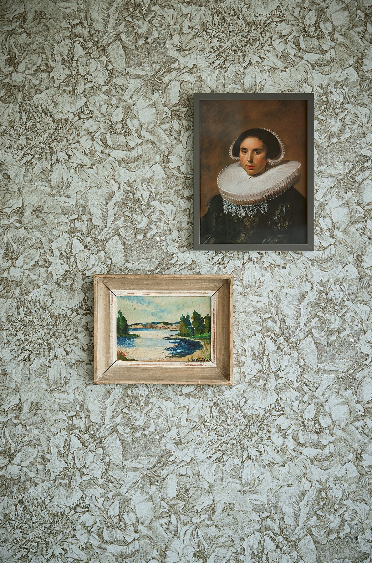 Eijffinger 307342 Auguste Sage Floral Wallpaper