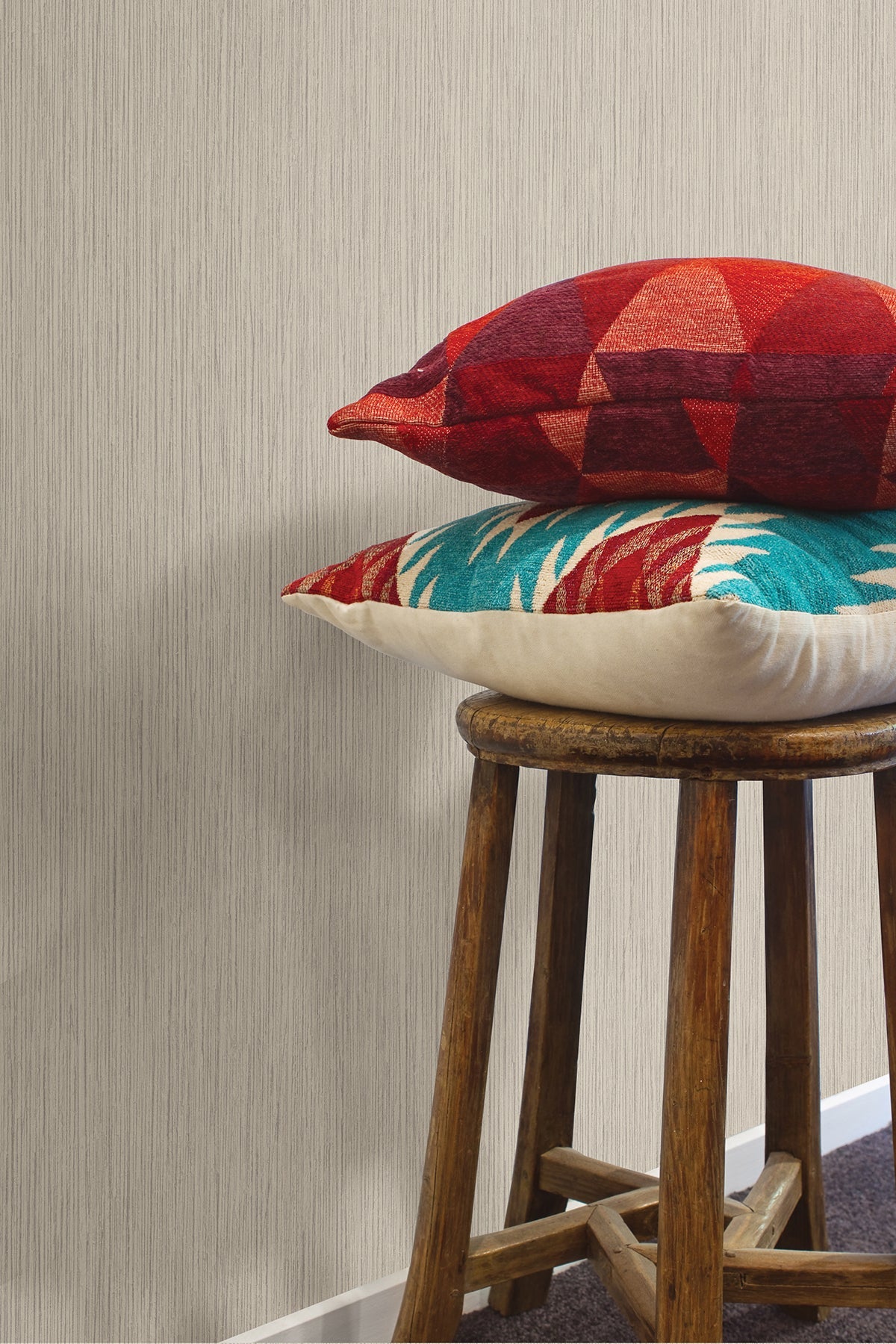 Warner Textures 3097-20 Texture Brown Ridge Wallpaper