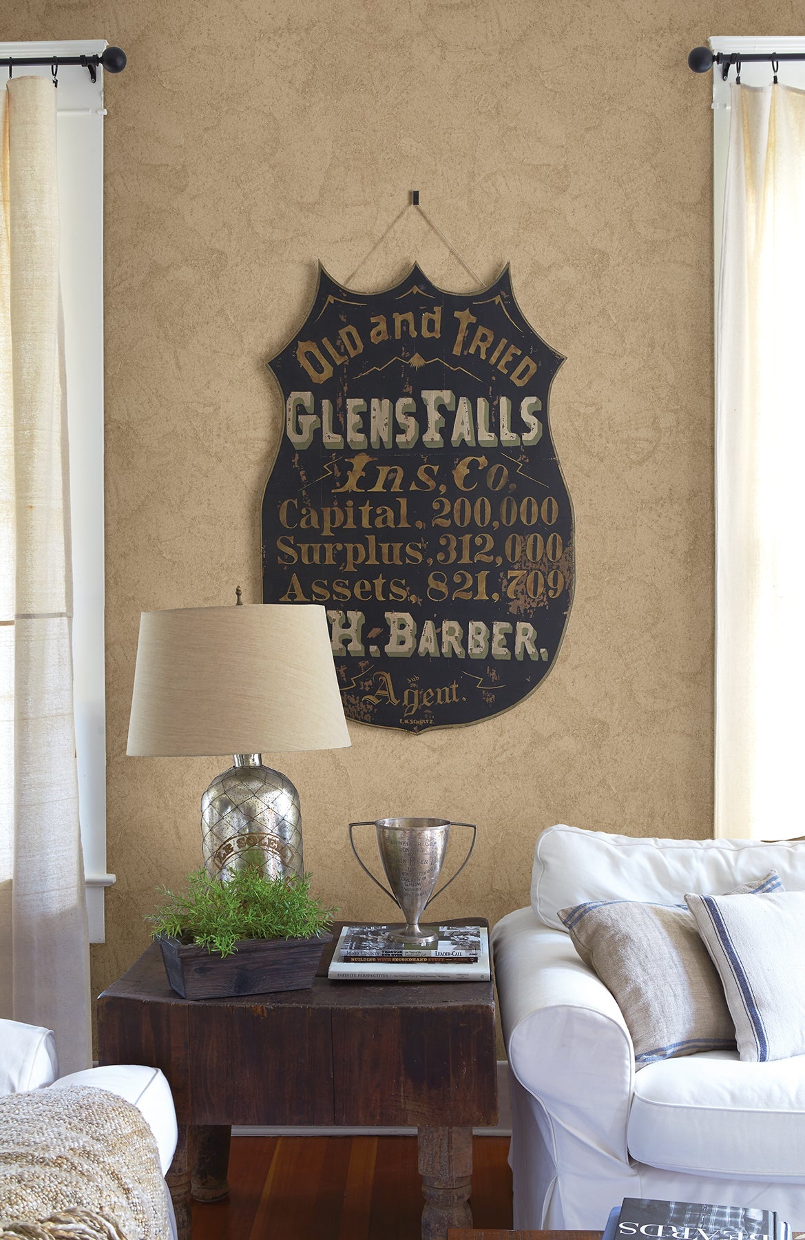 Warner Textures 3097-35 Texture Chocolate Gypsum Wallpaper