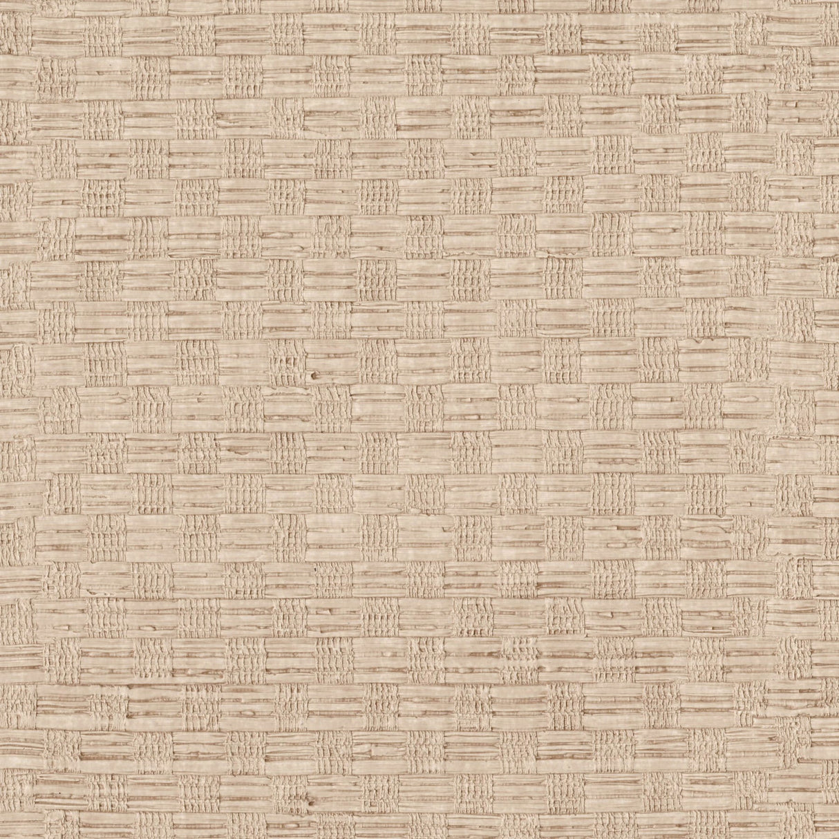 Warner Textures 3097-50 Texture Beige Woven Wallpaper