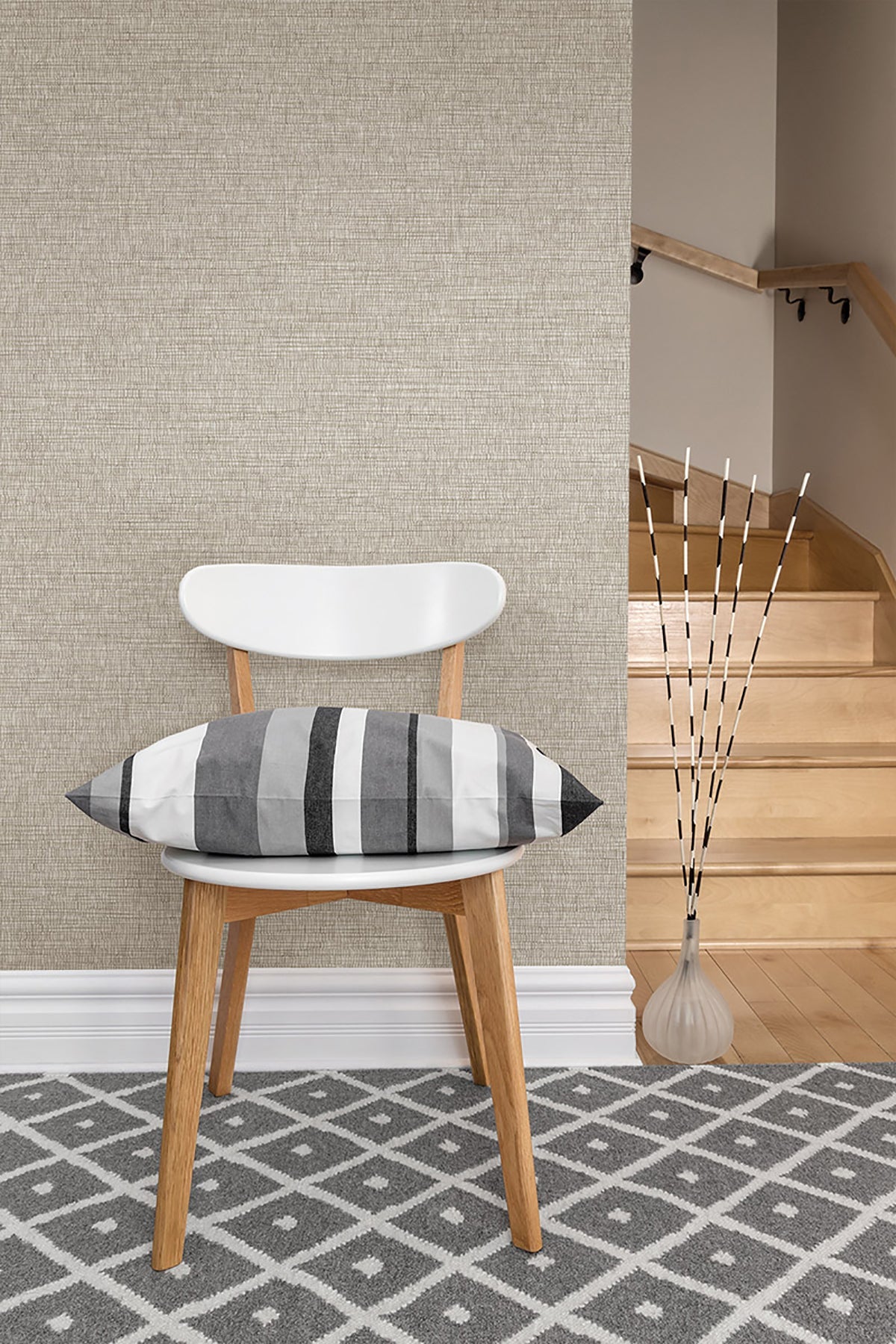 Warner Textures 3097-59 Texture Cafe Raffia Wallpaper