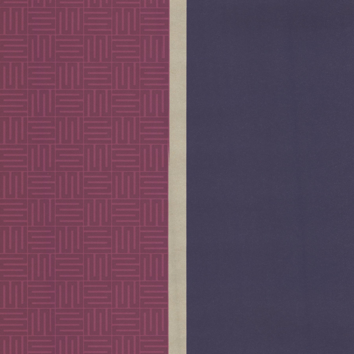 Eijffinger 310812 Pink Geo Square Stripe Wallpaper