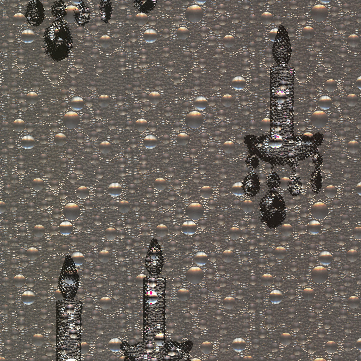 Eijffinger 310820 Silver Chandelier Wallpaper