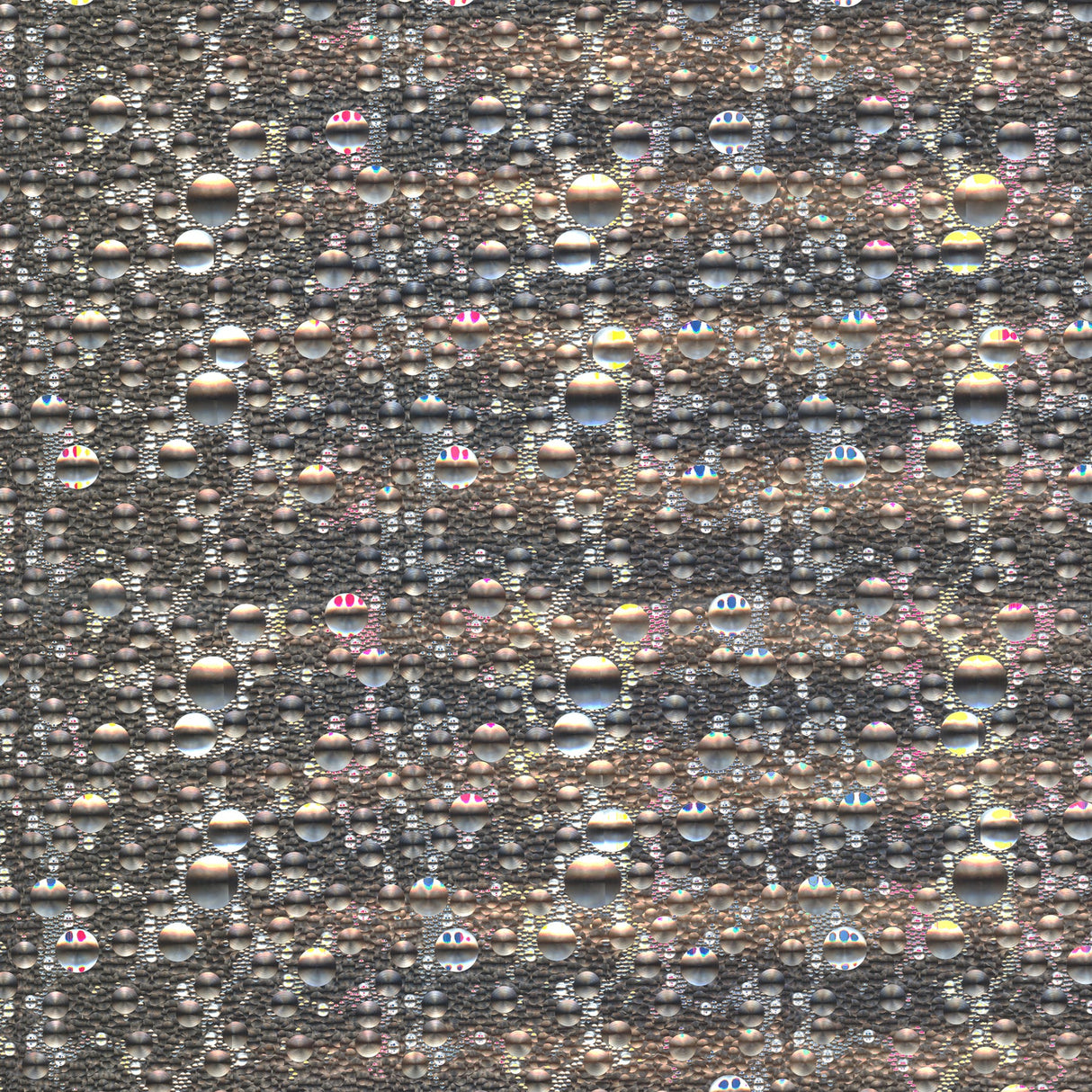 Eijffinger 310823 Silver Bubbles Wallpaper