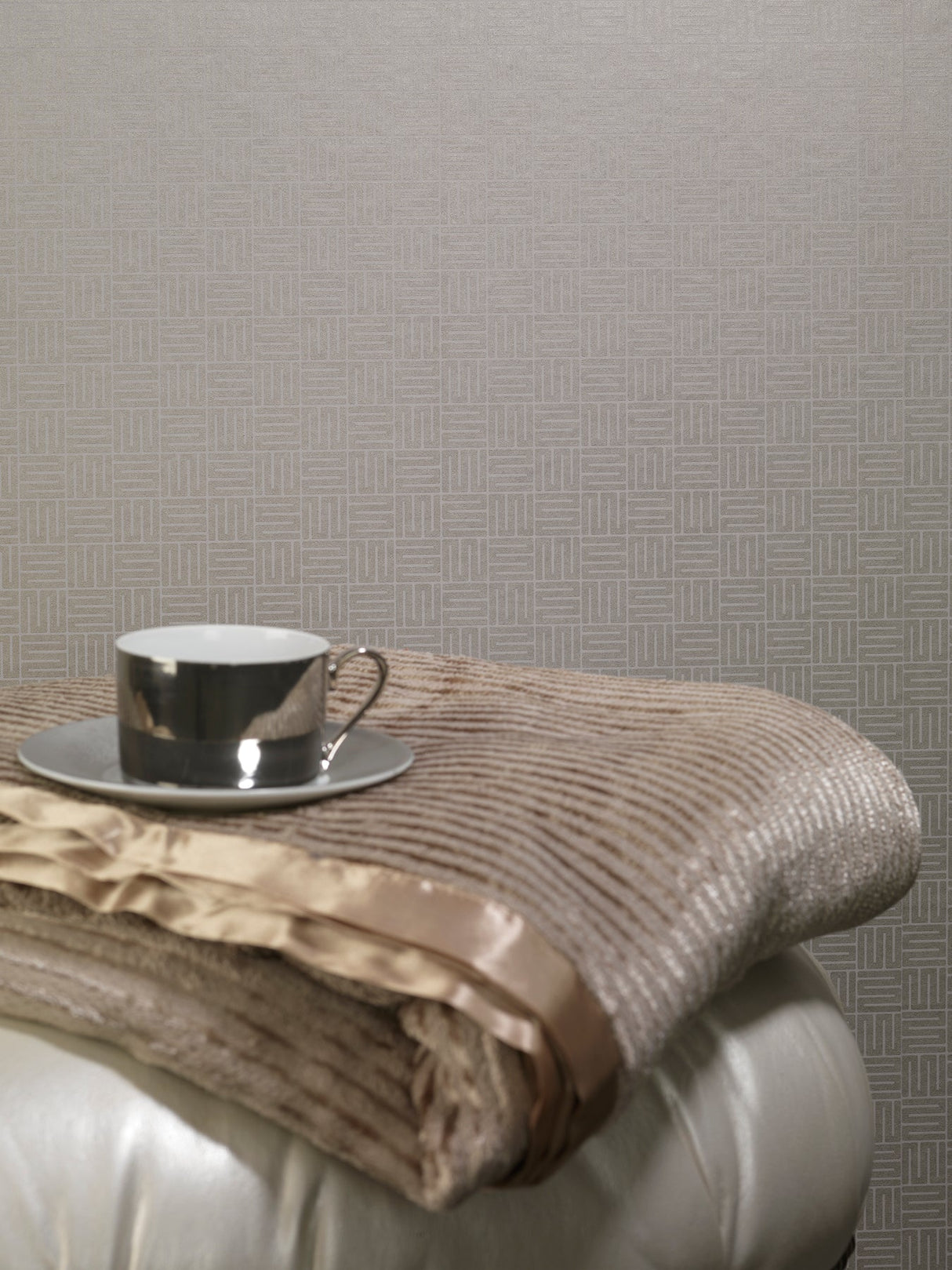 Eijffinger 310841 Beige Mottled Texture Wallpaper