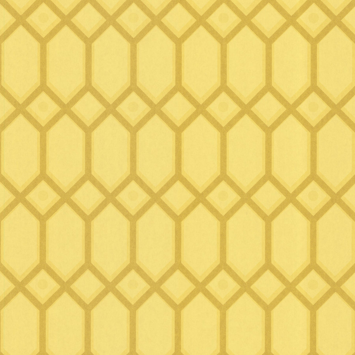 Eijffinger 310892 Yellow Ironwork Wallpaper