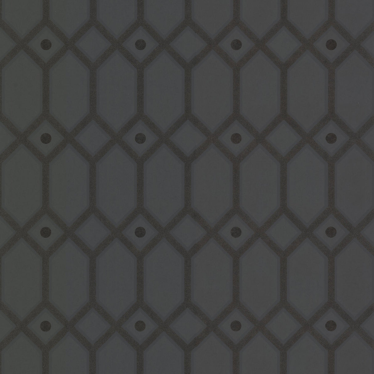 Eijffinger 310895 Black Ironwork Wallpaper