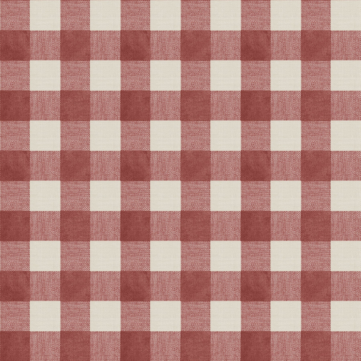 Chesapeake 3112-002726 Claire Red Gingham Wallpaper