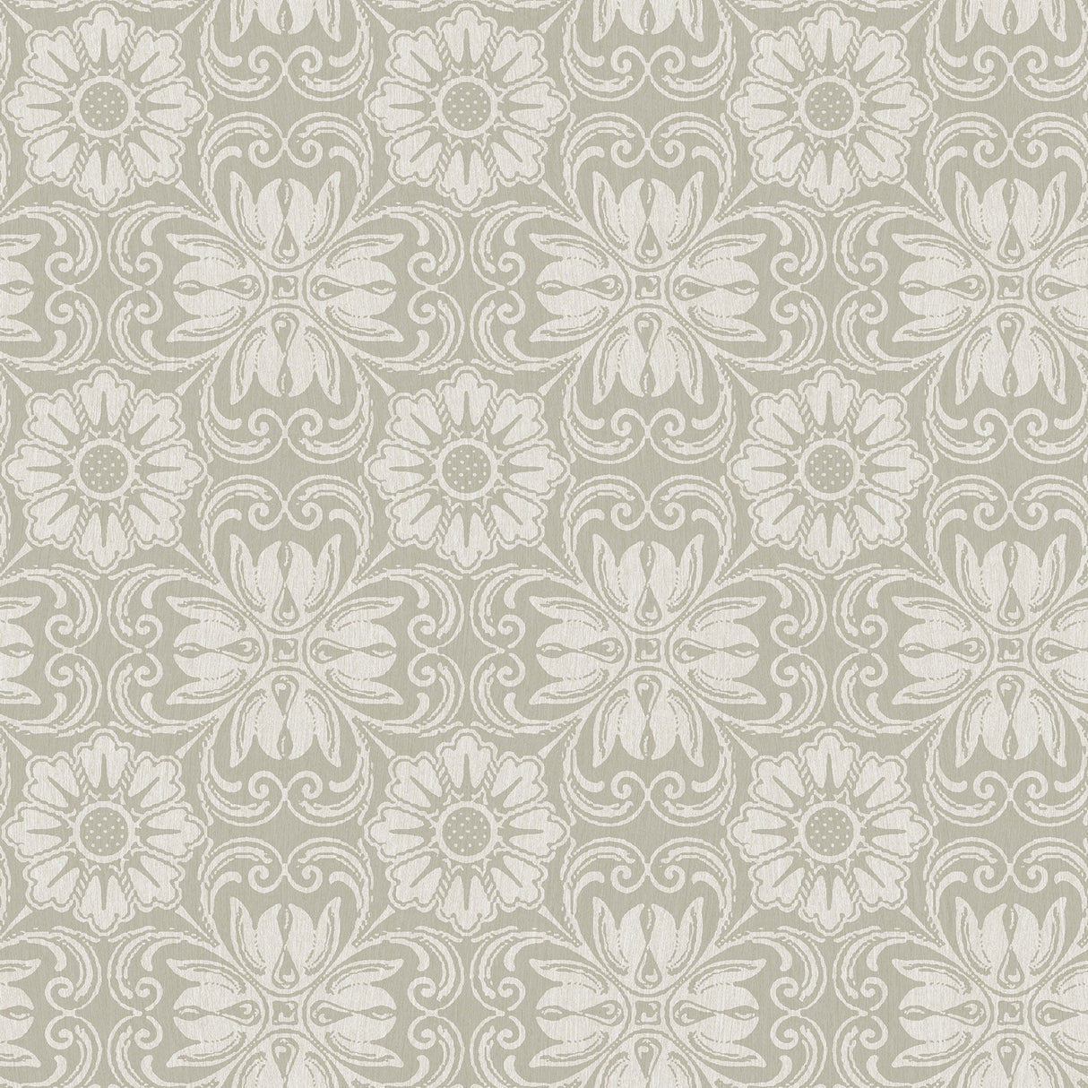 Chesapeake 3112-002746 Hessle Grey Floral Wallpaper
