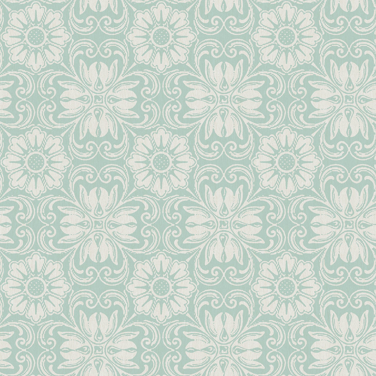Chesapeake 3112-002747 Hessle Aqua Floral Wallpaper