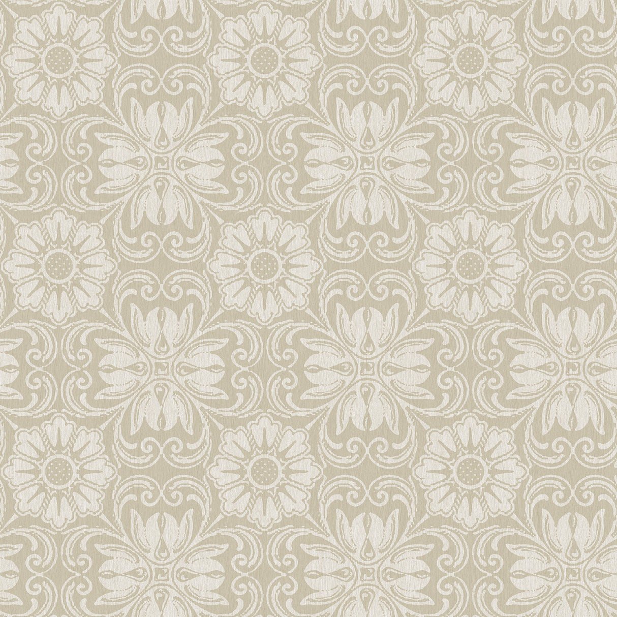 Chesapeake 3112-002749 Hessle Taupe Floral Wallpaper