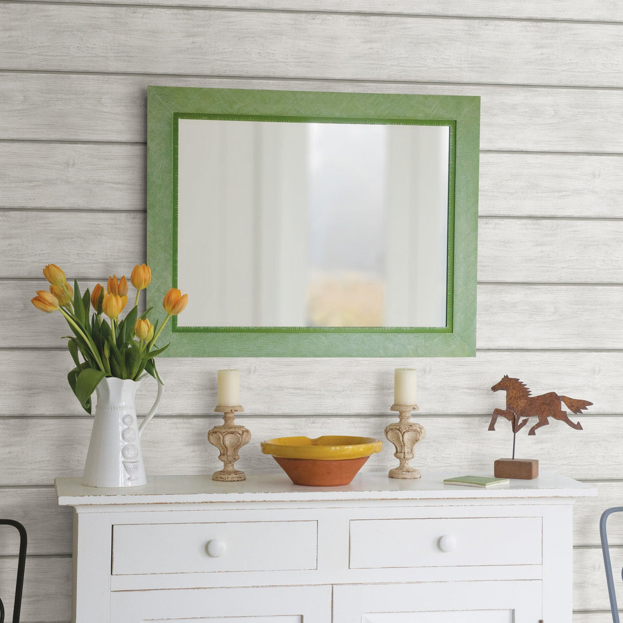 Chesapeake 3115-12442 Cassidy Light Grey Wood Planks Wallpaper