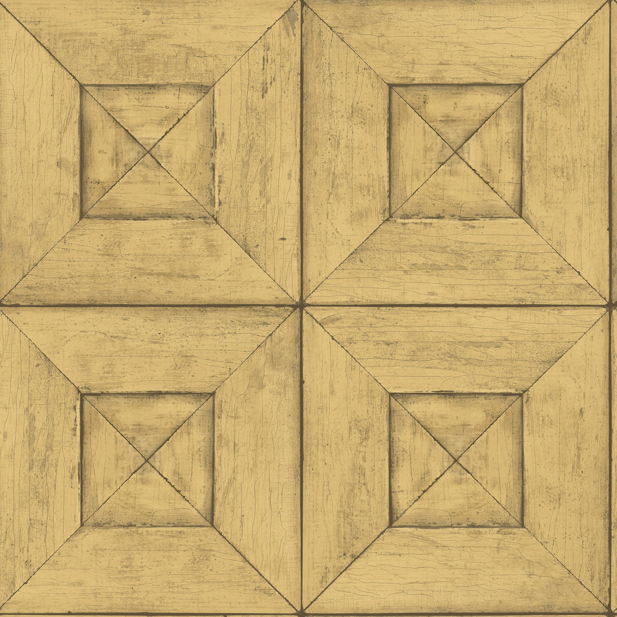 Chesapeake 3115-12456 Avery Wheat Wood Wallpaper