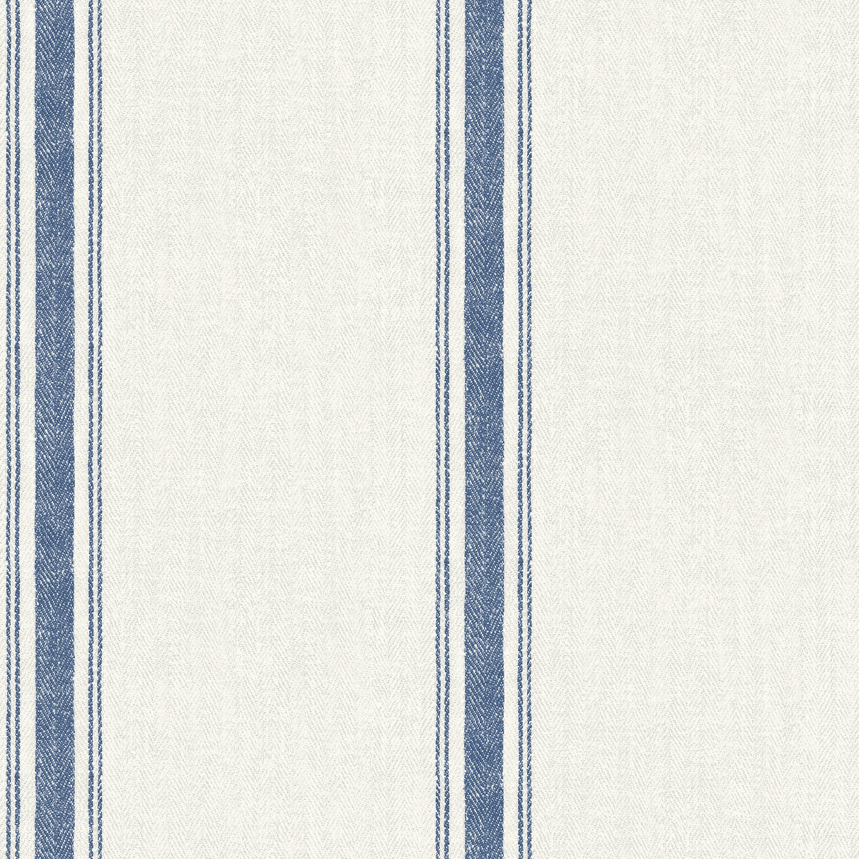 Chesapeake 3115-12462 Linette Blue Fabric Stripe Wallpaper