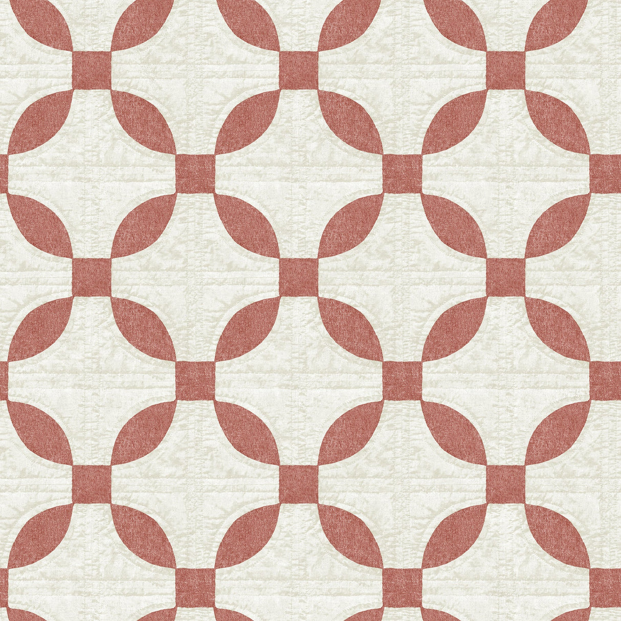 Chesapeake 3115-12474 Justice Red Quilt Wallpaper
