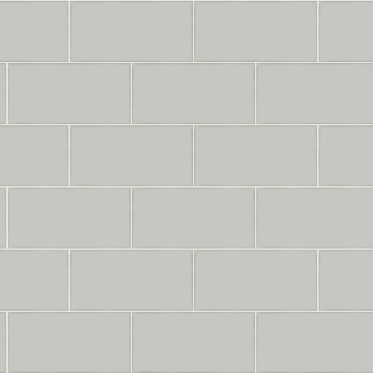 Chesapeake 3115-12493 Freedom Grey Subway Tile Wallpaper