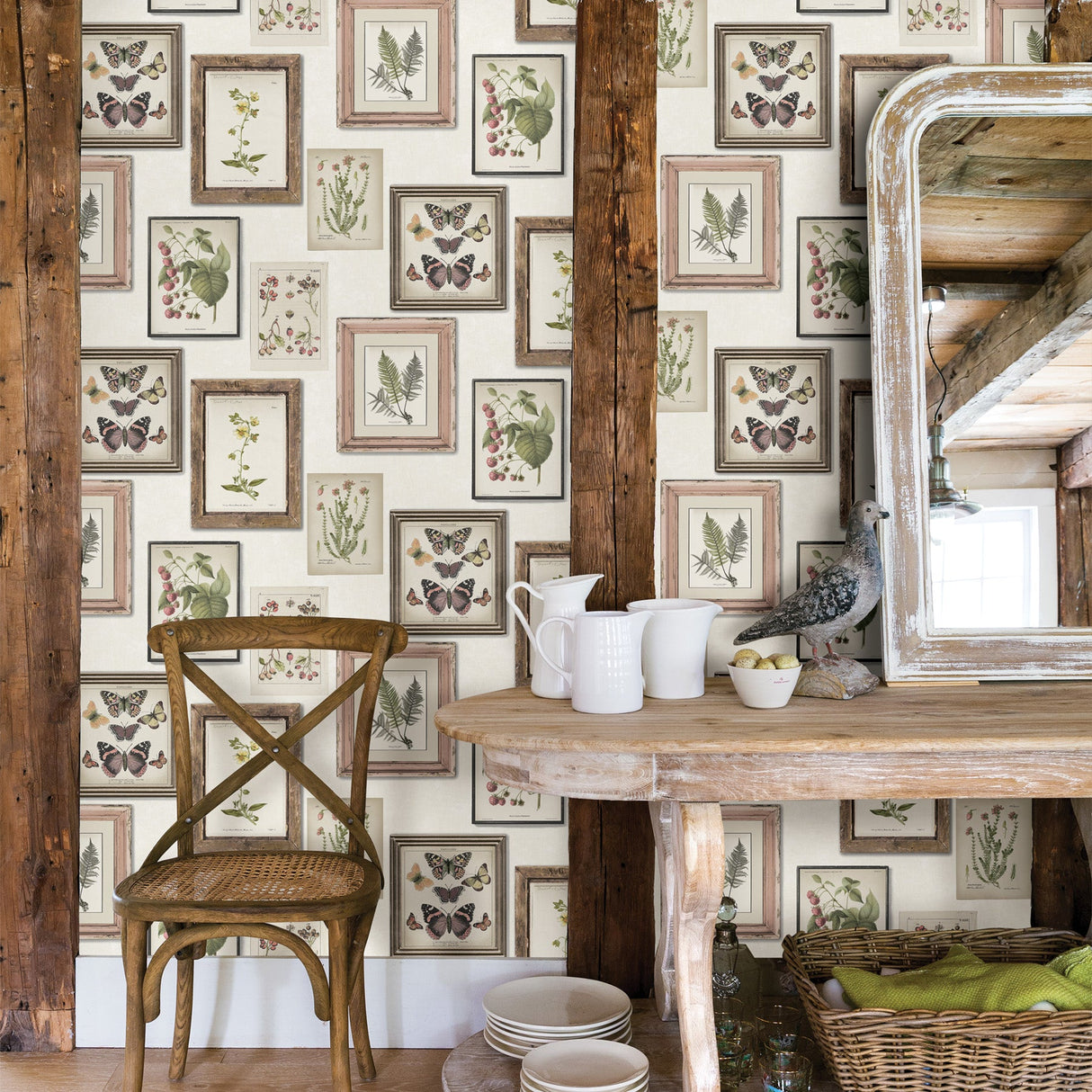 Chesapeake 3115-12501 Sibylla White Gallery Wallpaper