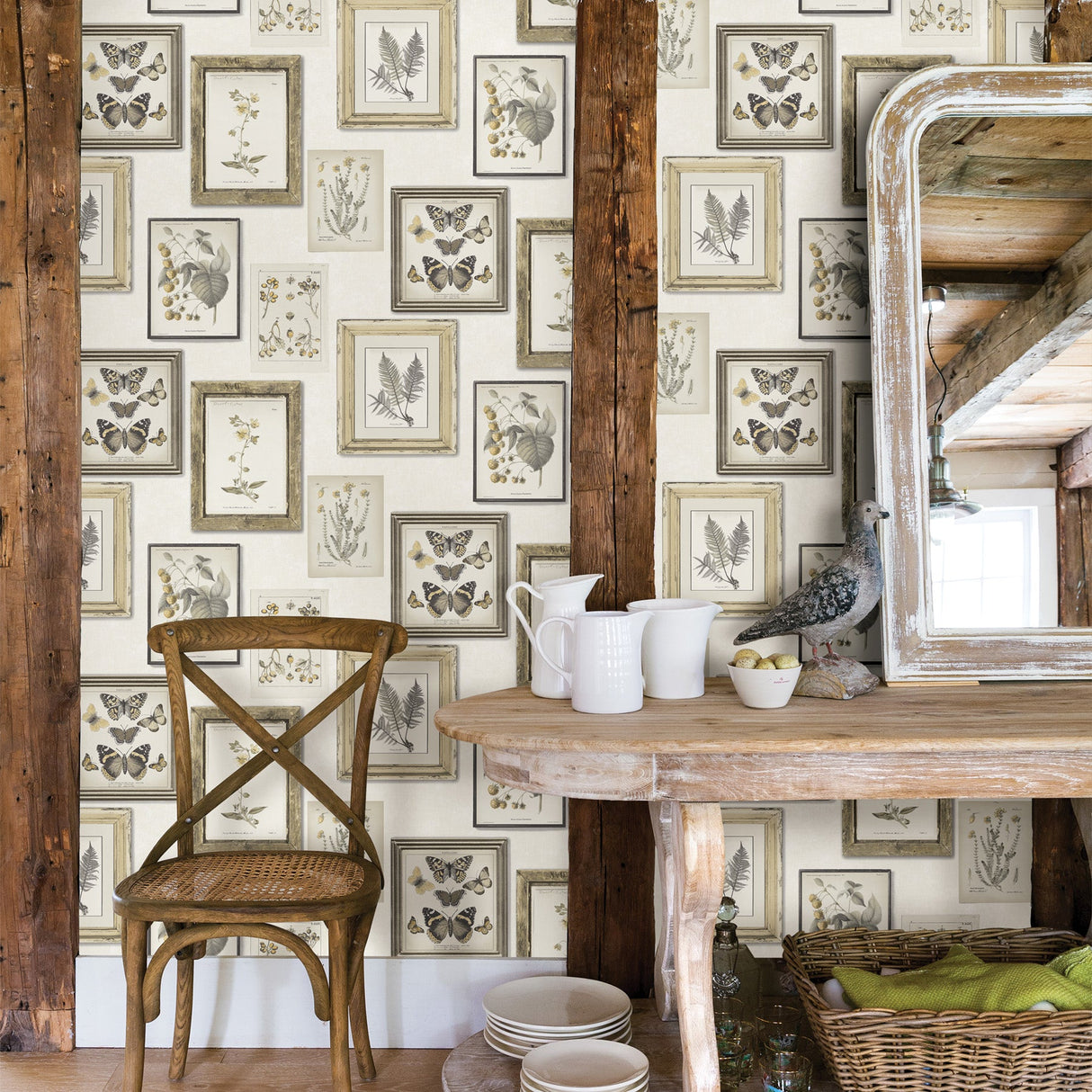 Chesapeake 3115-12503 Sibylla Light Yellow Gallery Wallpaper