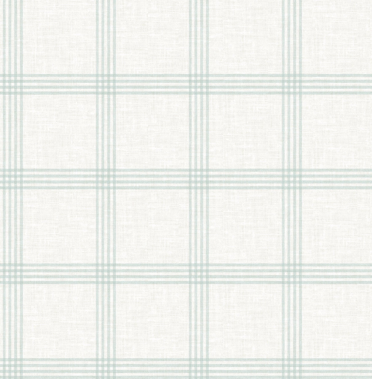 Chesapeake 3115-24477 Twain Teal Plaid Wallpaper