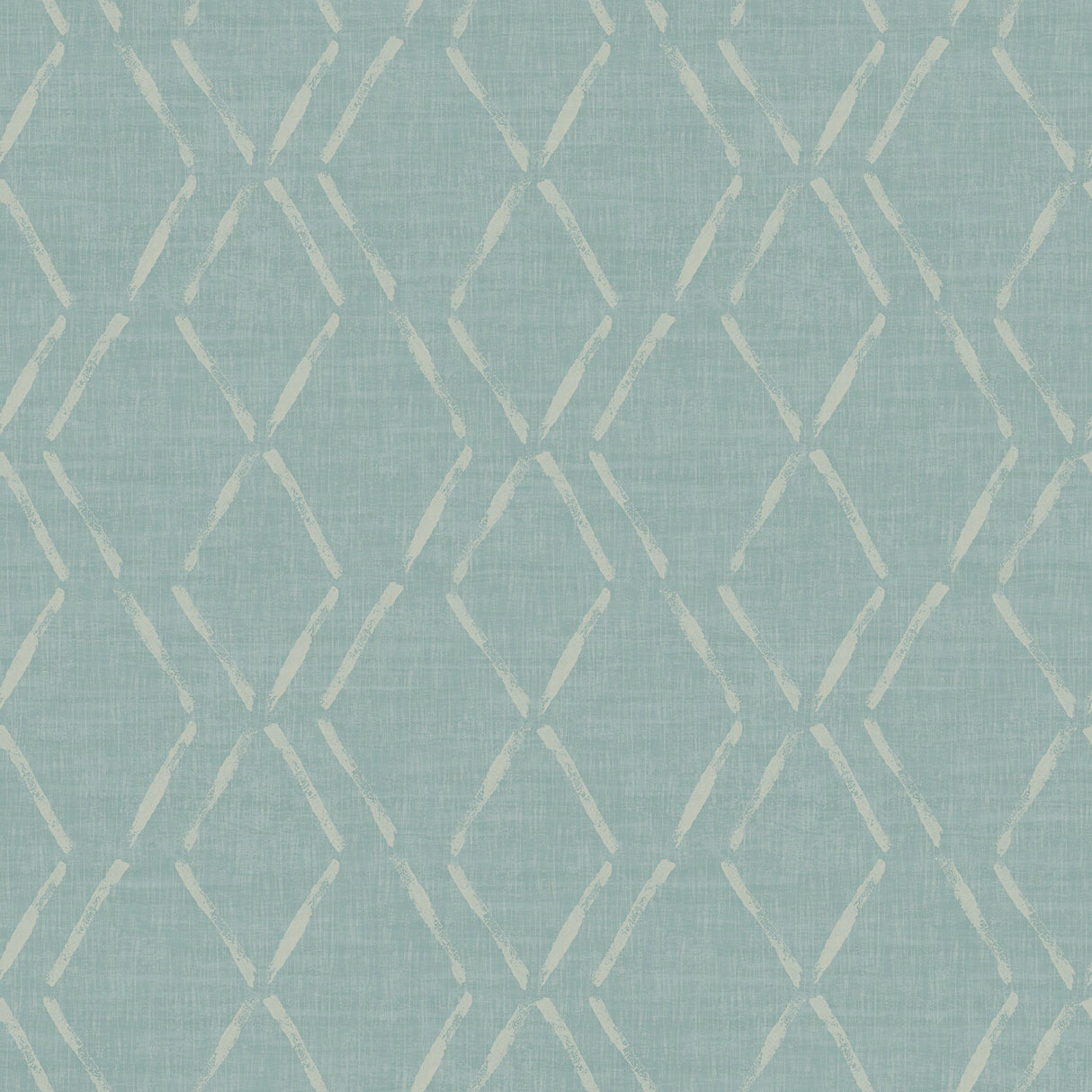 Chesapeake 3118-12652 Tapa Teal Trellis Wallpaper