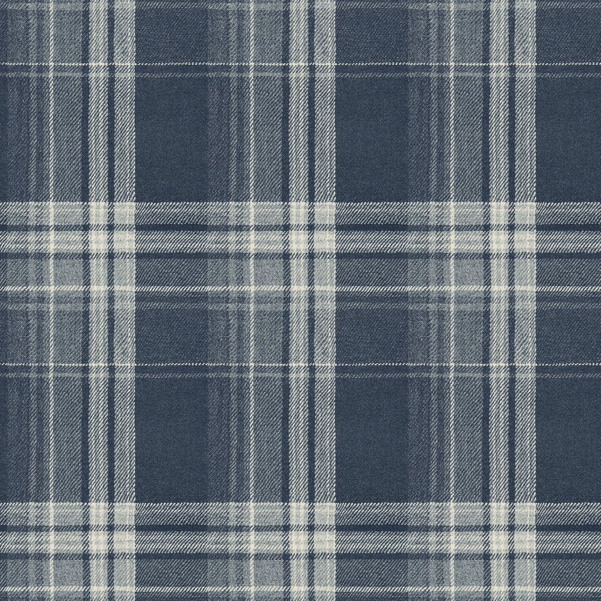 Chesapeake 3118-12674 Saranac Navy Flannel Wallpaper