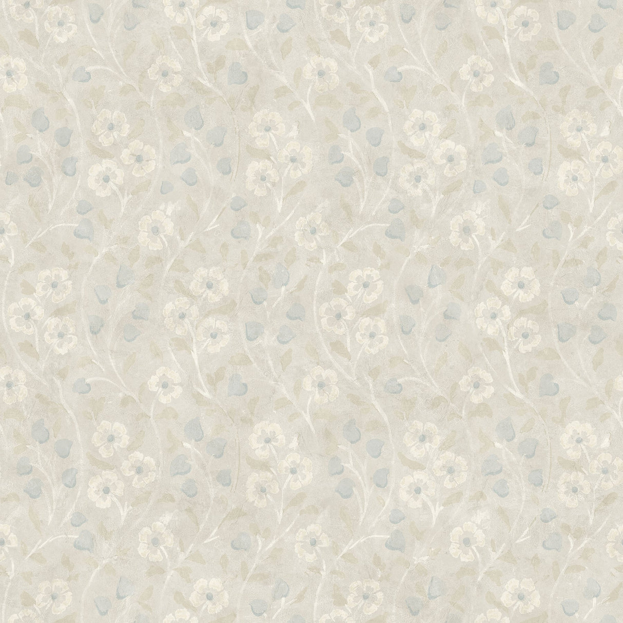 Chesapeake 3119-13055 Patsy Grey Floral Wallpaper