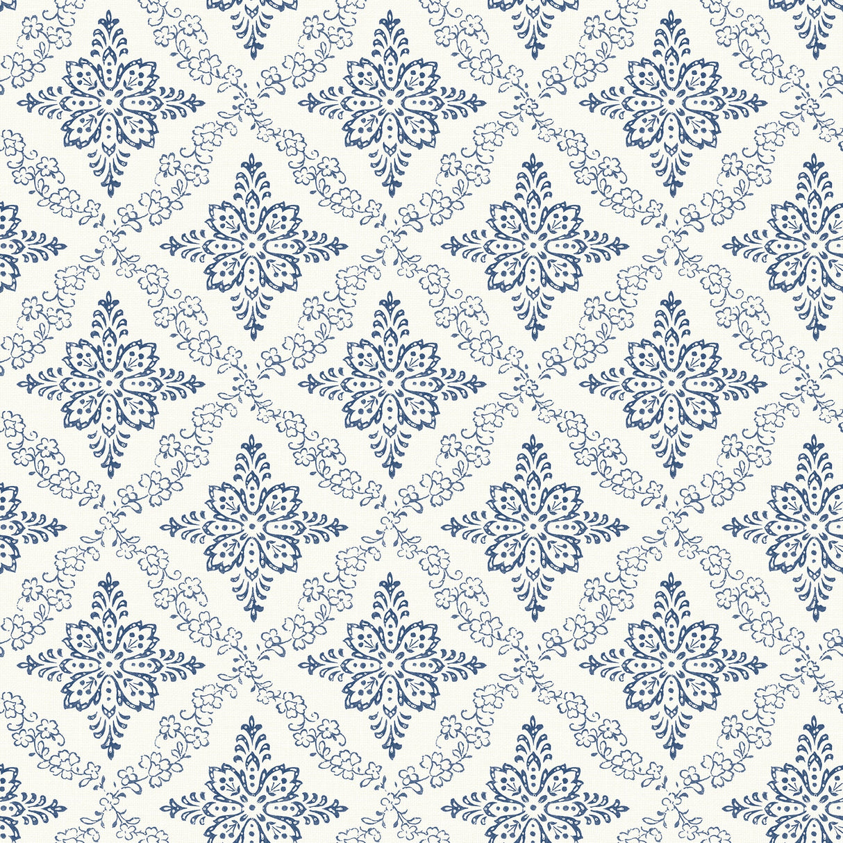 Chesapeake 3119-13532 Wynonna Navy Geometric Floral Wallpaper