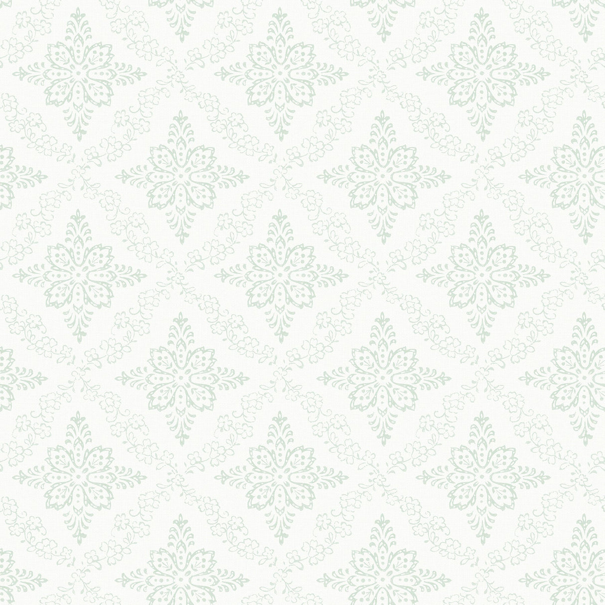 Chesapeake 3119-13533 Wynonna Teal Geometric Floral Wallpaper