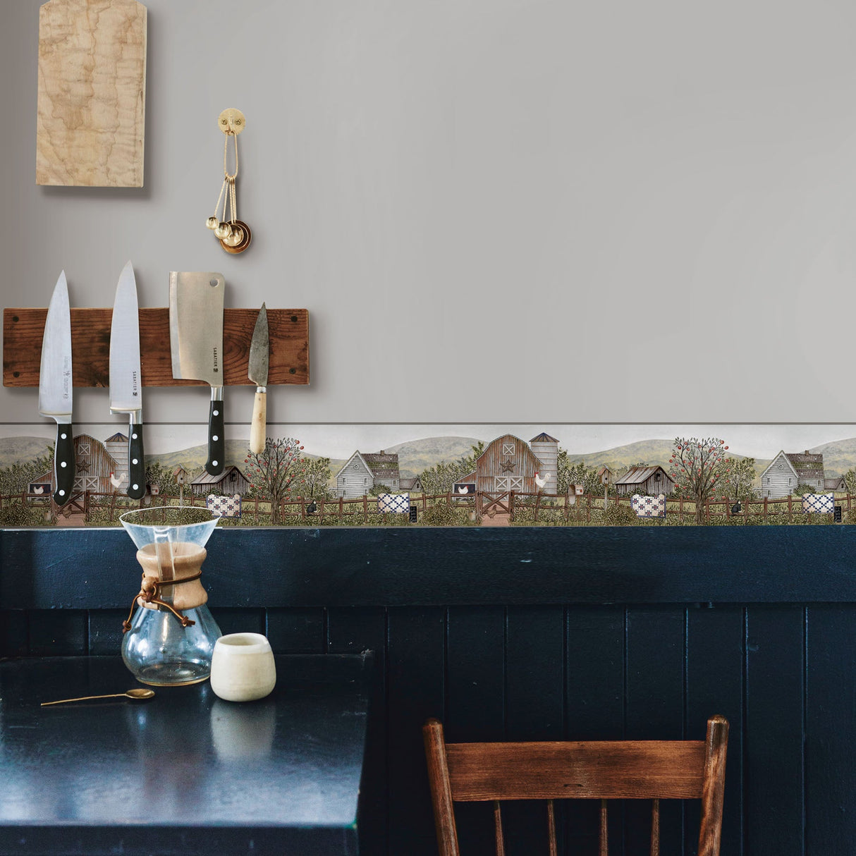 Chesapeake 3119-13571B Clarksville Green Farm Border