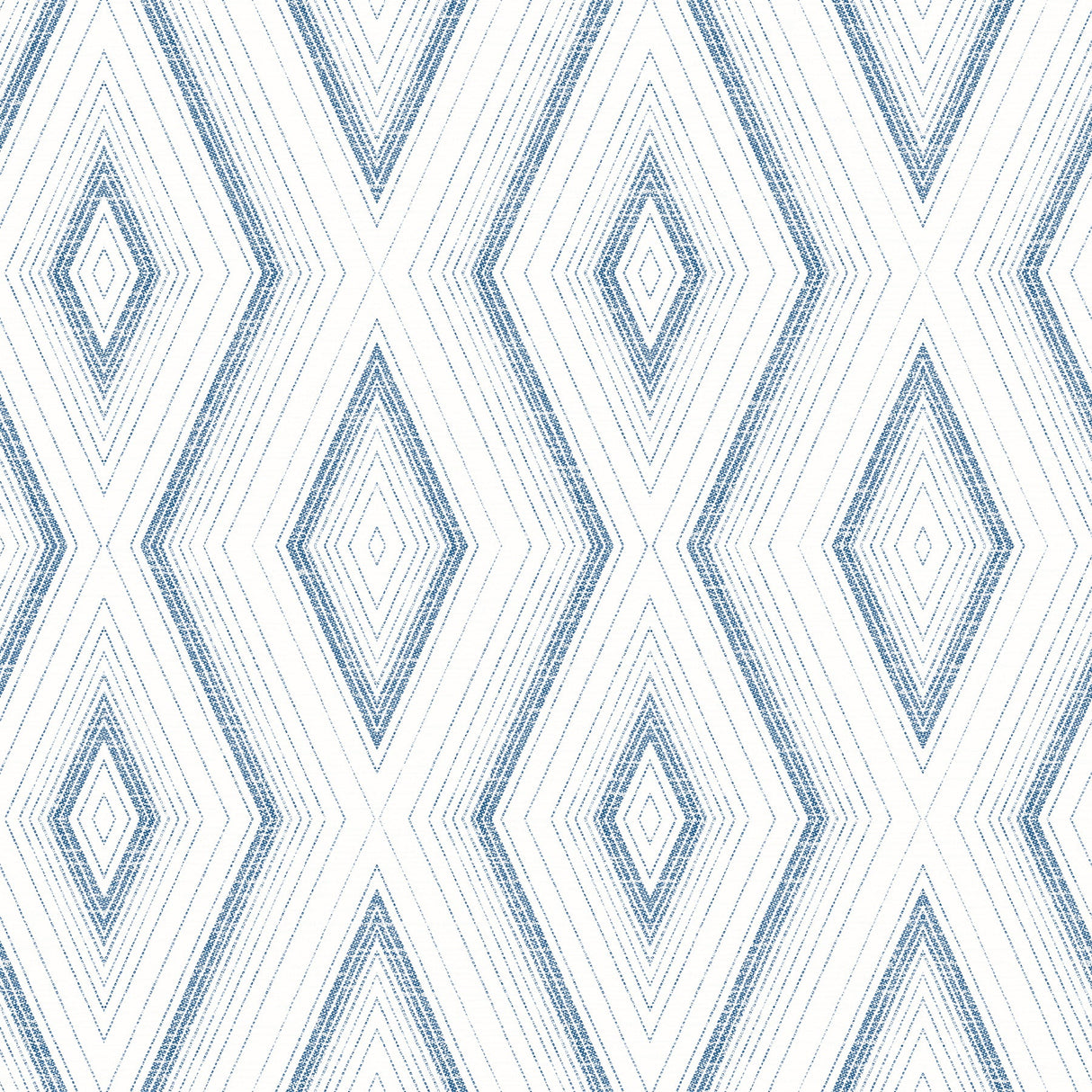 Chesapeake 3120-13664 Santa Cruz Blue Geometric Wallpaper