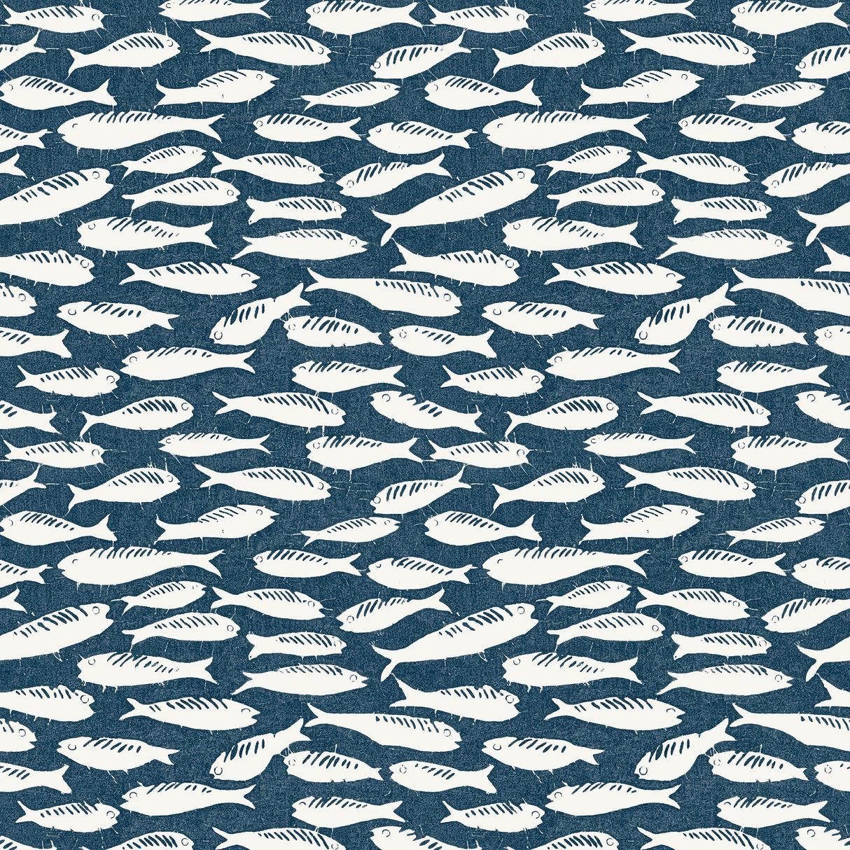 Chesapeake 3122-10522 Nunkie Navy Sardine Wallpaper