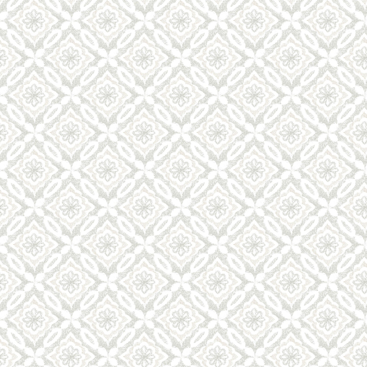 Chesapeake 3122-10700 Hugson Grey Quilted Damask Wallpaper