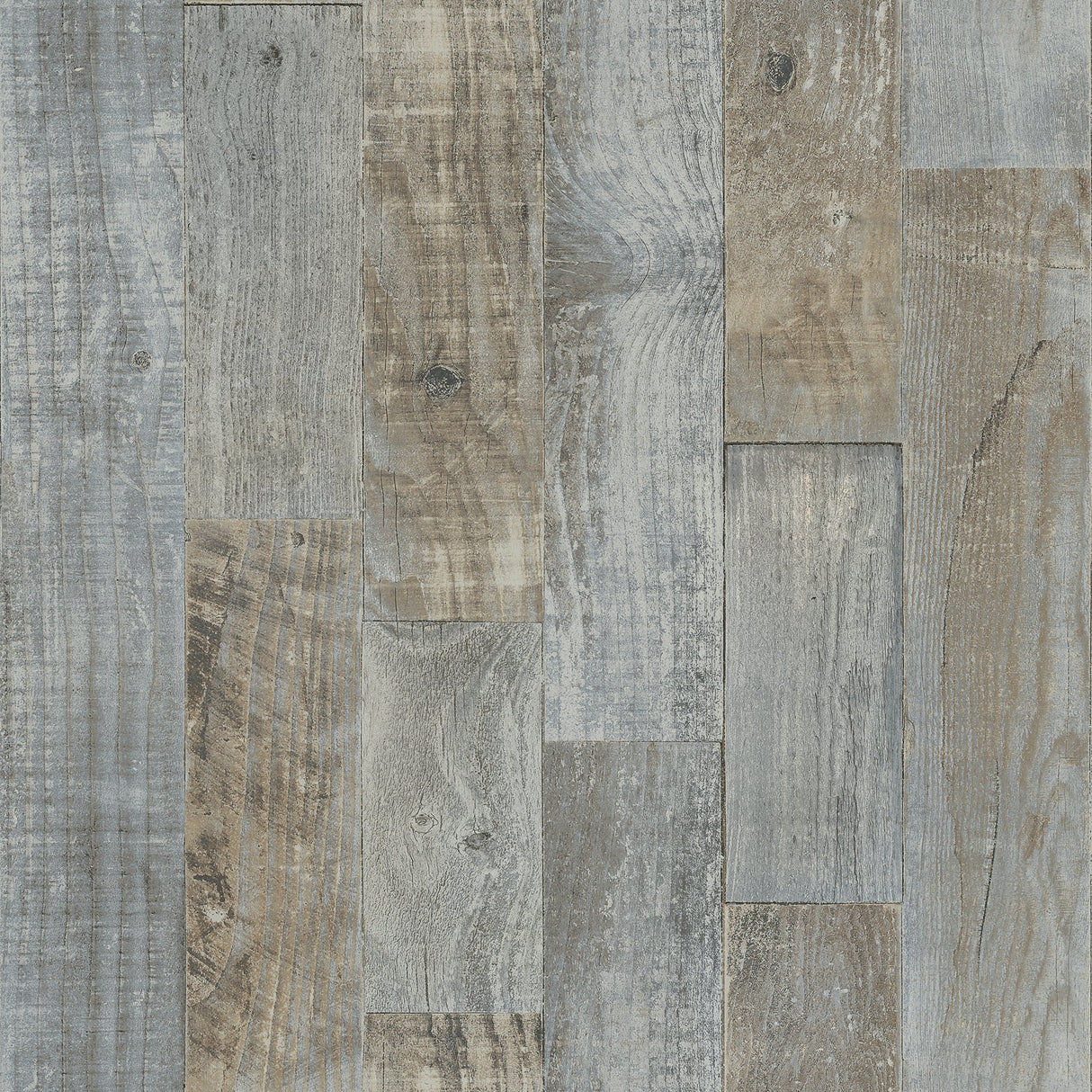 Chesapeake 3123-12691 Chebacco Slate Wooden Planks Wallpaper