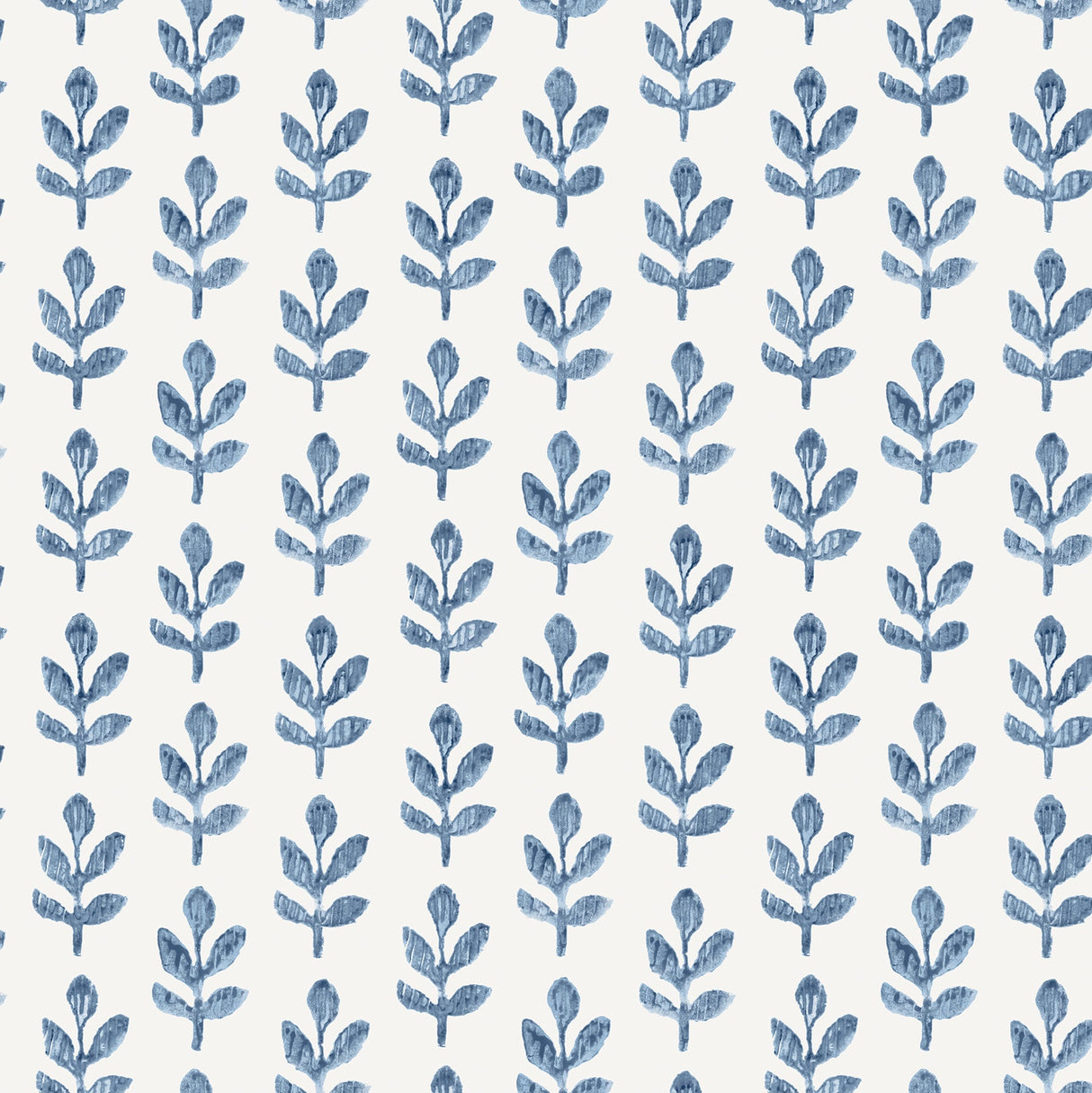 Chesapeake 3123-13841 Whiskers Blue Leaf Wallpaper