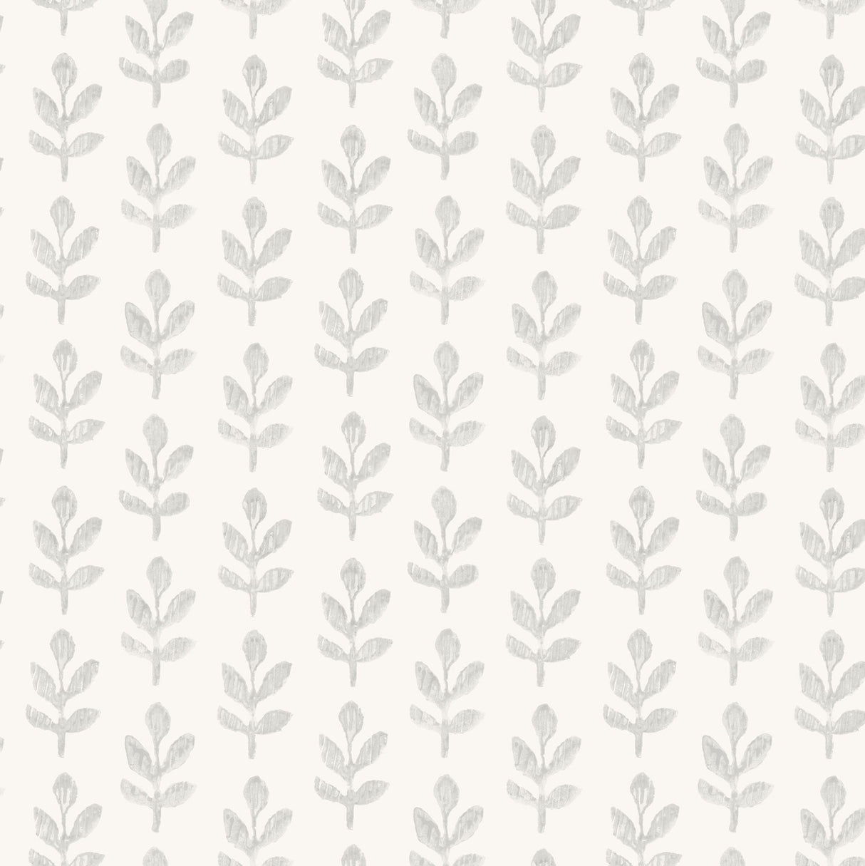 Chesapeake 3123-13842 Whiskers Light Grey Leaf Wallpaper