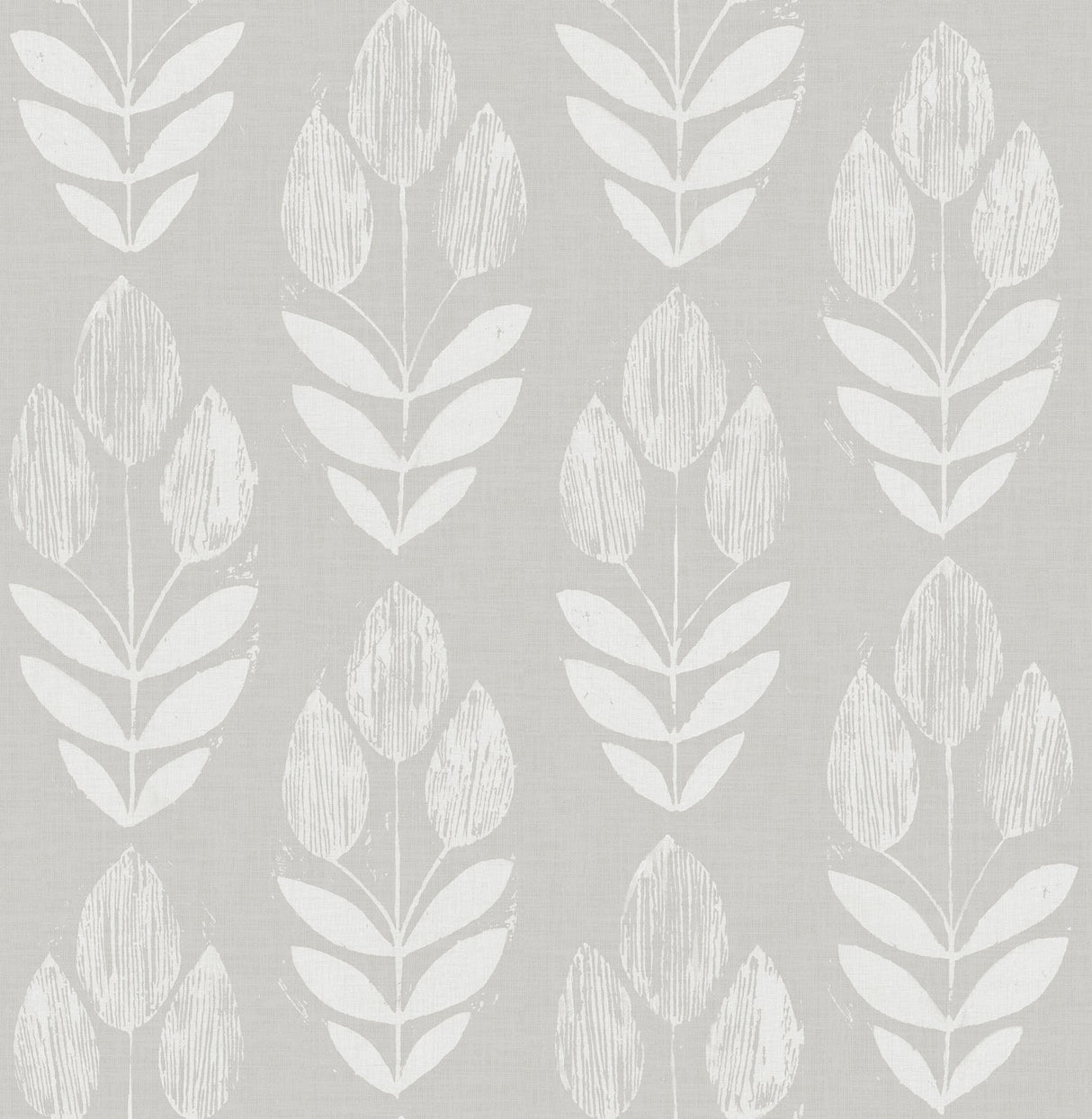 Chesapeake 3123-24473 Garland Grey Block Tulip Wallpaper