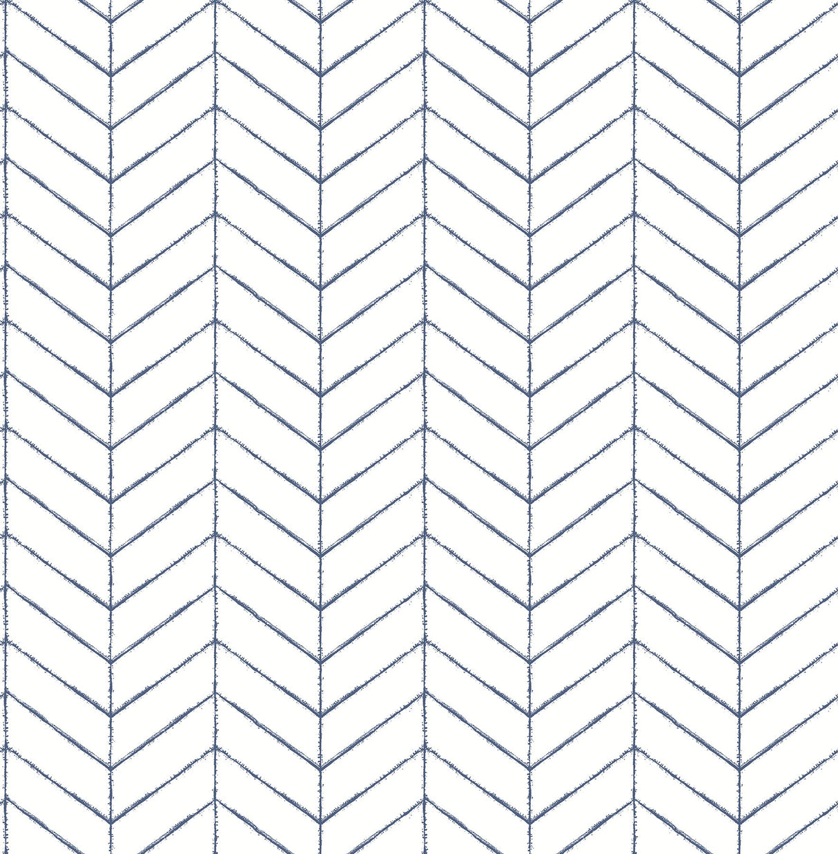 Chesapeake 3123-25096 Bison Blue Herringbone Wallpaper