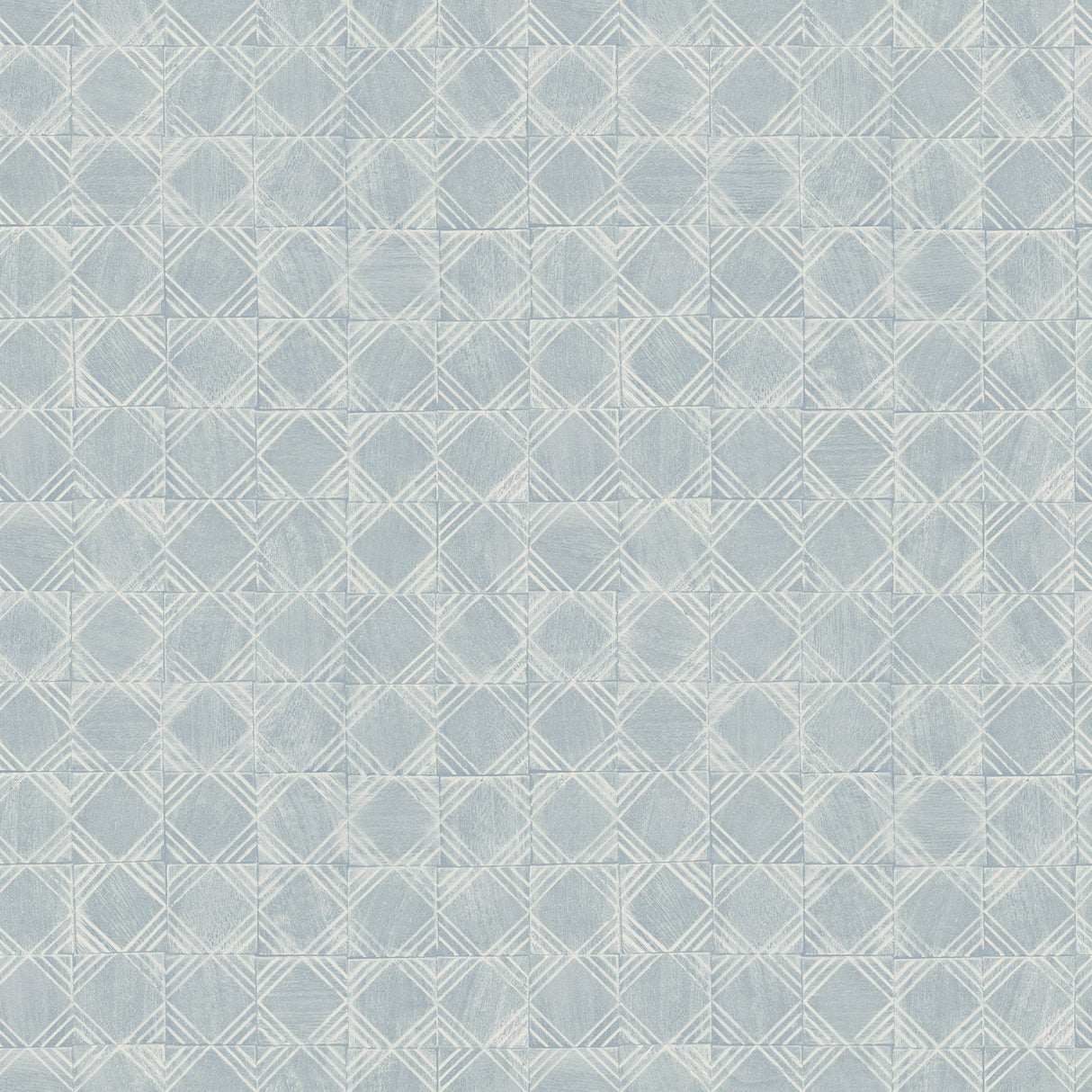 Chesapeake 3125-72305 Button Block Blue Geometric Wallpaper